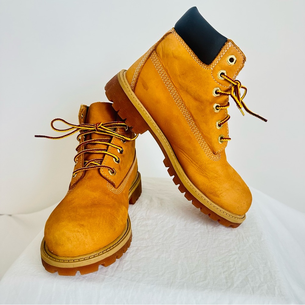 Timberland unisex-child 6" Premium Waterproof Boot size 2